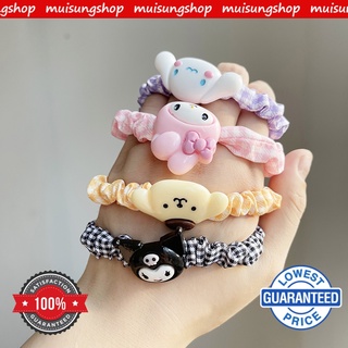 MUISUNGSHOP ยางรัดผมการ์ตูนSanrio เส้นใหญ่ น่ารัก สุดคุ้ม  ยางมัดผมน่ารัก