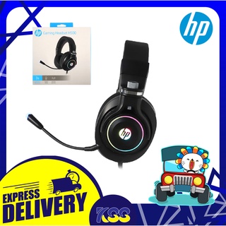 หูฟัง หูฟังเล่นเกมส์ หูฟังเกมมิ่งส์ HP H500 GAMING HEADSET Jack 3.5mm+USB LED Backlight RGB รับประกัน 2 ปี