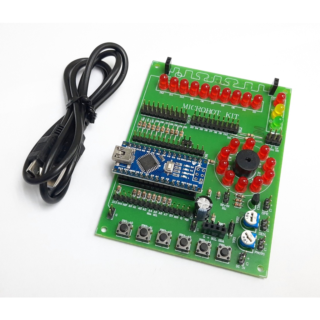 MB520 ชุดทดลองไมโครคอนโทรลเลอร์ NANO ระดับพื้นฐาน