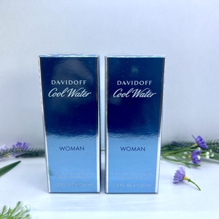 พร้อมส่ง 💯✅Davidoff Cool Water Women Eau De Toilette 30 ml💯✅