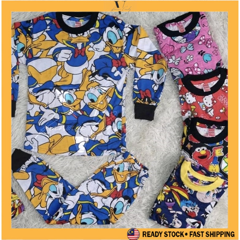 Vlive I-Kids Boy & Girl Short Sleeve Playsets for Casual Wear/ Set Wear เหมาะสําหรับขนาด 2 ถึง 8 ปี
