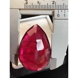 75 carats 32x22mm Lab created Ruby 1 pieces