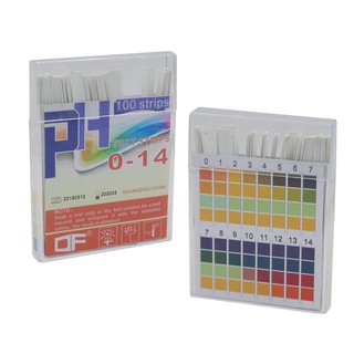 ❤MA-NEW❤100pcs 0-14 pH Test Strips Alkaline Acid Indicator Paper Litmus Tester