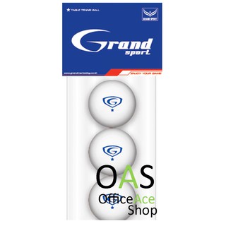 GRANDSPORT Table Tennis Balls ลูกปิงปอง แพ็คละ ละ 3 ลูก #378314