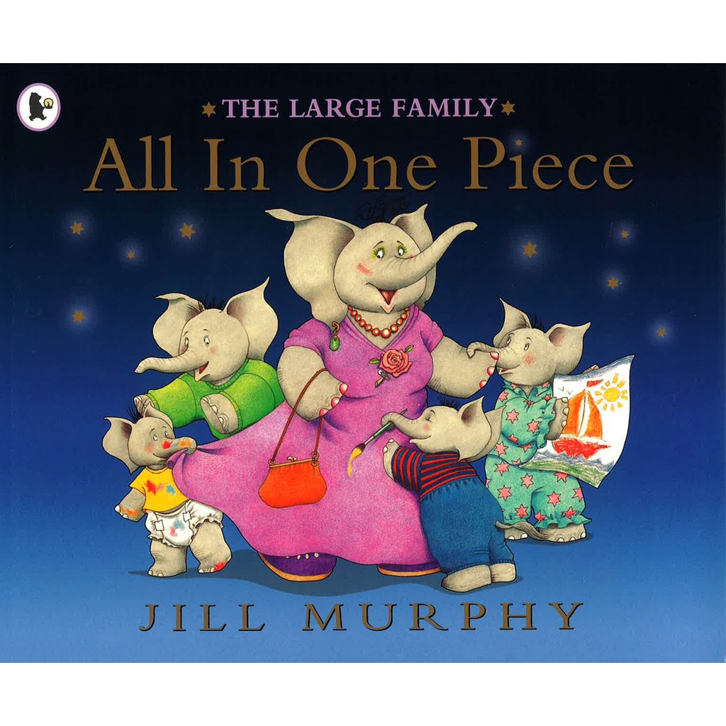 BBW หนังสือ The Large Family: All In One Piece ISBN: 9781844285341