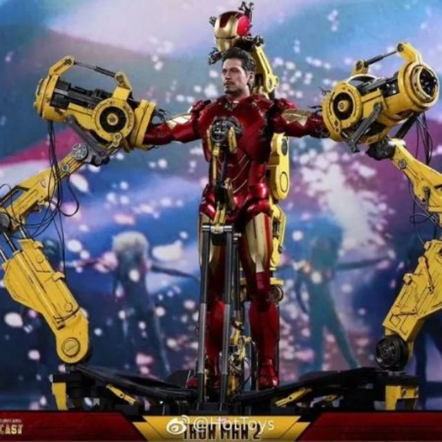 hot toys iron man suit up gantry