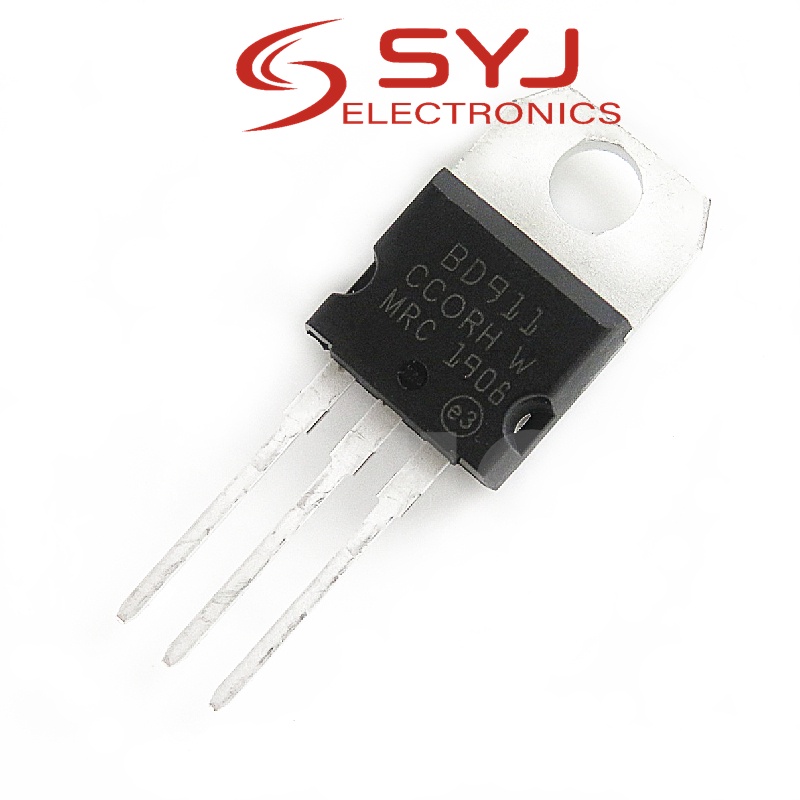 10 ชิ้น BD911 D911 TO-220 ใหม่ในสต็อก