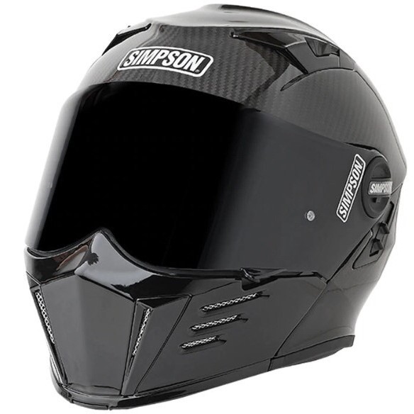 หมวกกันน็อค SIMPSON HELMET - MOD BANDIT CARBON By Life and Kustom