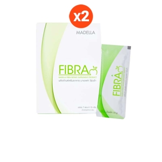 โปรโมชั่น : 2 กล่อง  FIBRA ผลิตภัณฑ์เสริมอาหาร มาเดลล่า ไฟบร้า ปริมาณ 210 g.