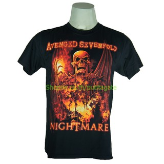 เสื้อวง Avenged Sevenfold เสื้อไซส์ยุโรป อะเว็นจด์เซเวนโฟลด์ A7X PTA1265 เสื้อวงดังๆ วินเทจ