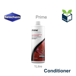 Seachem Prime Aqua Conditioner 1 Litre น้ำยาเข้มข้น กำจัดคลอรีน คลอรามีน แอมโมเนีย ไนเตรทไนไตรท์ ในตู้ไม้น้ำ ขนาด 1 ลิตร