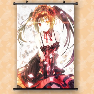 โปสเตอร์คอสเพลย์ การ์ตูนอนิเมะ Date a live Dayalive Tokisaki Kurumi สําหรับตกแต่งบ้าน