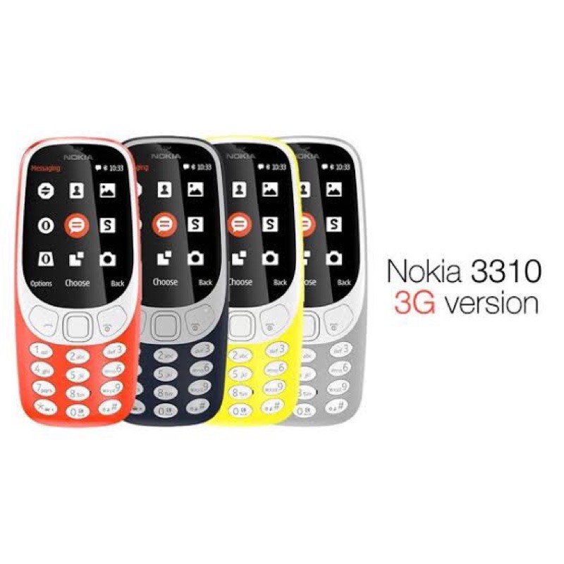 Nokia 3310 3G ใหม่แท้ 100% รับประกันศูนย์ไทย