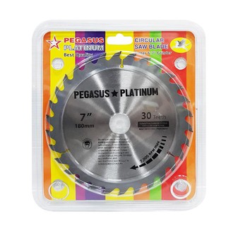 ใบเลื่อยวงเดือน PEGASUS 30T 7 นิ้ว CIRCULAR SAW BLADE PEGASUS 30T 7"