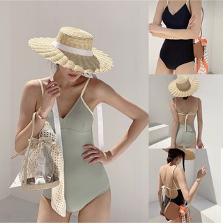 NEW!!แฟชั่นเกาหลีผู้หญิง บิกินี่ Bikini 2สี เซ็กซี่ ผ้าเนื้อดี วันพีซ 234#