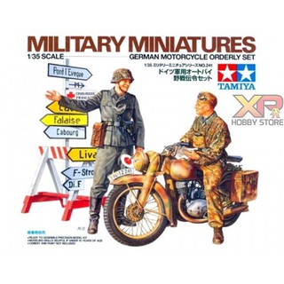 [Tamiya] 1/35 : German Motorcycle Orderly Set WWII (TA 35241)