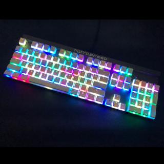 niki rgb 108 ปุ่มกดแป้นพิมพ์สําหรับ oem cherry mx gh 60 poker 87 tkl 108