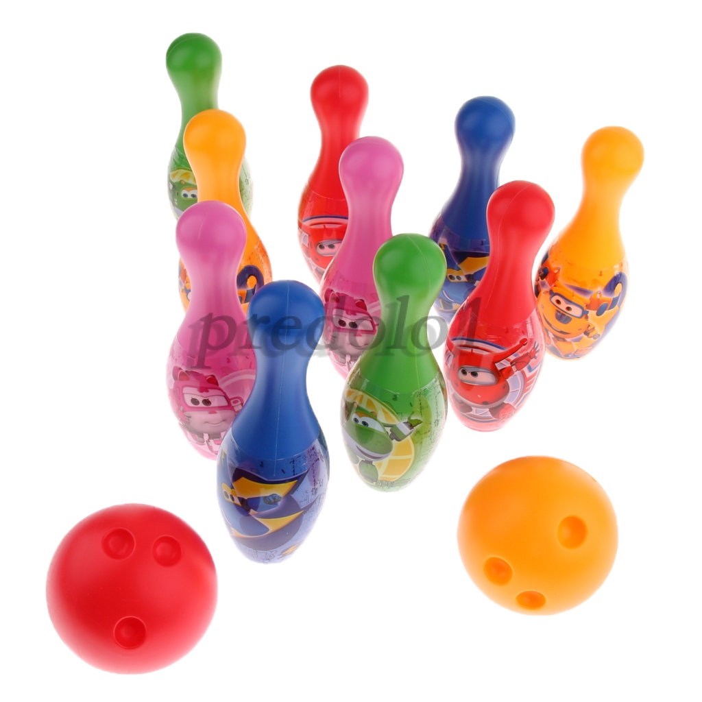 à¸‚à¸­à¸‡à¹€à¸¥à¹ˆà¸™à¹€à¸”à¹‡à¸ Super Wings 10 Pins & 2 Balls à¸¥à¸¹à ...