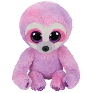 TY ตุ๊กตา ทีวาย Beanie Boos DREAMY-purple sloth size medium