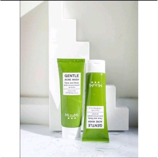 เจลล้างหน้า มิซึมิ เจนเทิล แอคเน่ วอช MizuMi Gentle Acne Wash ขนาดพกพา 45 ml. (Face and Body)