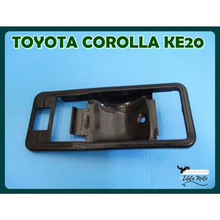 TOYOTA COROLLA KE20 REAR DOOR HANDLE SOCKET LH or RH LONG SET "BLACK" 1 PC. / เบ้ารองมือเปิดใน อันหลัง ตัวยาว สีดำ 1 อัน