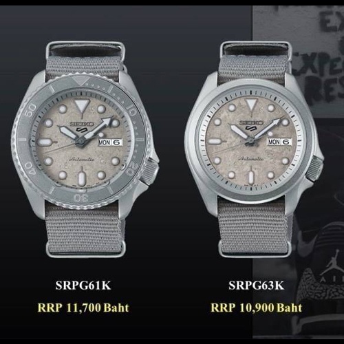 SEIKO 5 SPORTS AUTOMATIC รุ่น SRPG61K,SRPG63K,SRPG61K1,SRPG63K1