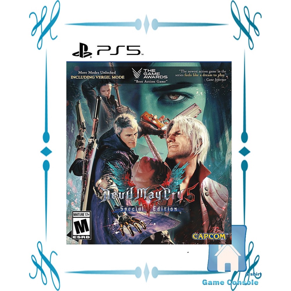 Playstation 5 - Devil May Cry 5 Special Edition (แผ่นเกม PS5 มือ 1) (ENG)