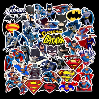 สติ๊กเกอร์ Batman Diy กันน้ําสําหรับติดตกแต่งกระเป๋าเดินทาง 45 ชิ้น