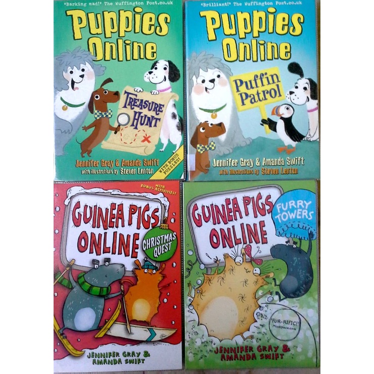 c21 Jennifer Gray set 1 guinea pigs online and puppies online หนังสือมือสอง ปกอ่อน