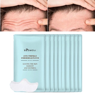 10pcs Anti-wrinkle Forehead Patches Removal Moisturizing Anti-aging Sagging Wrinkles Smoothing Lines Locking Moisture