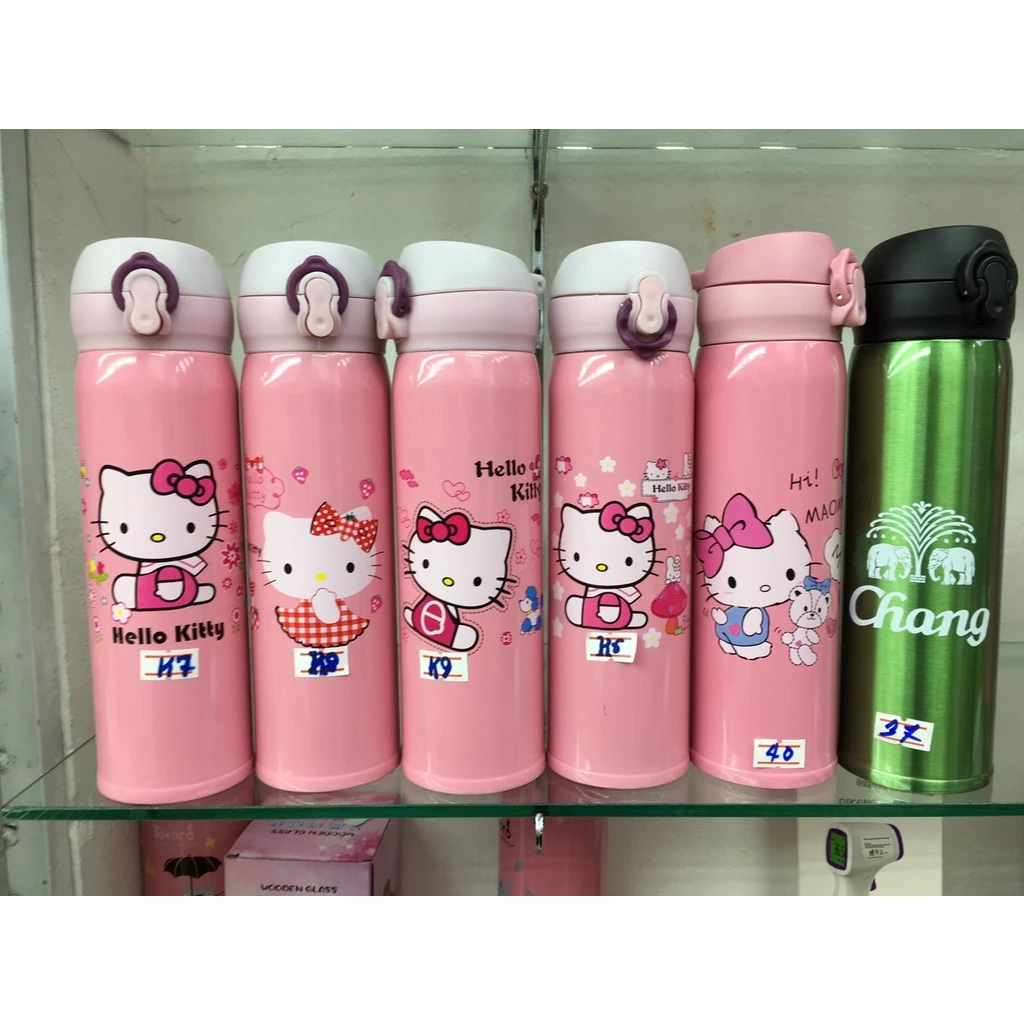 ขายส่ง🔥กระติกน้ำสแตนเลส（500ml）เก็บความร้อน-ความเย็น thumbnail 7