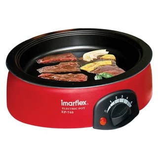 อิมาร์เฟล็กซ์ หม้อสุกี้อเนกประสงค์ 500 วัตต์ 1 ลิตร รุ่น EP-740 IMARFLEX MULTIPURPOSE POT 500W MODEL EP-740