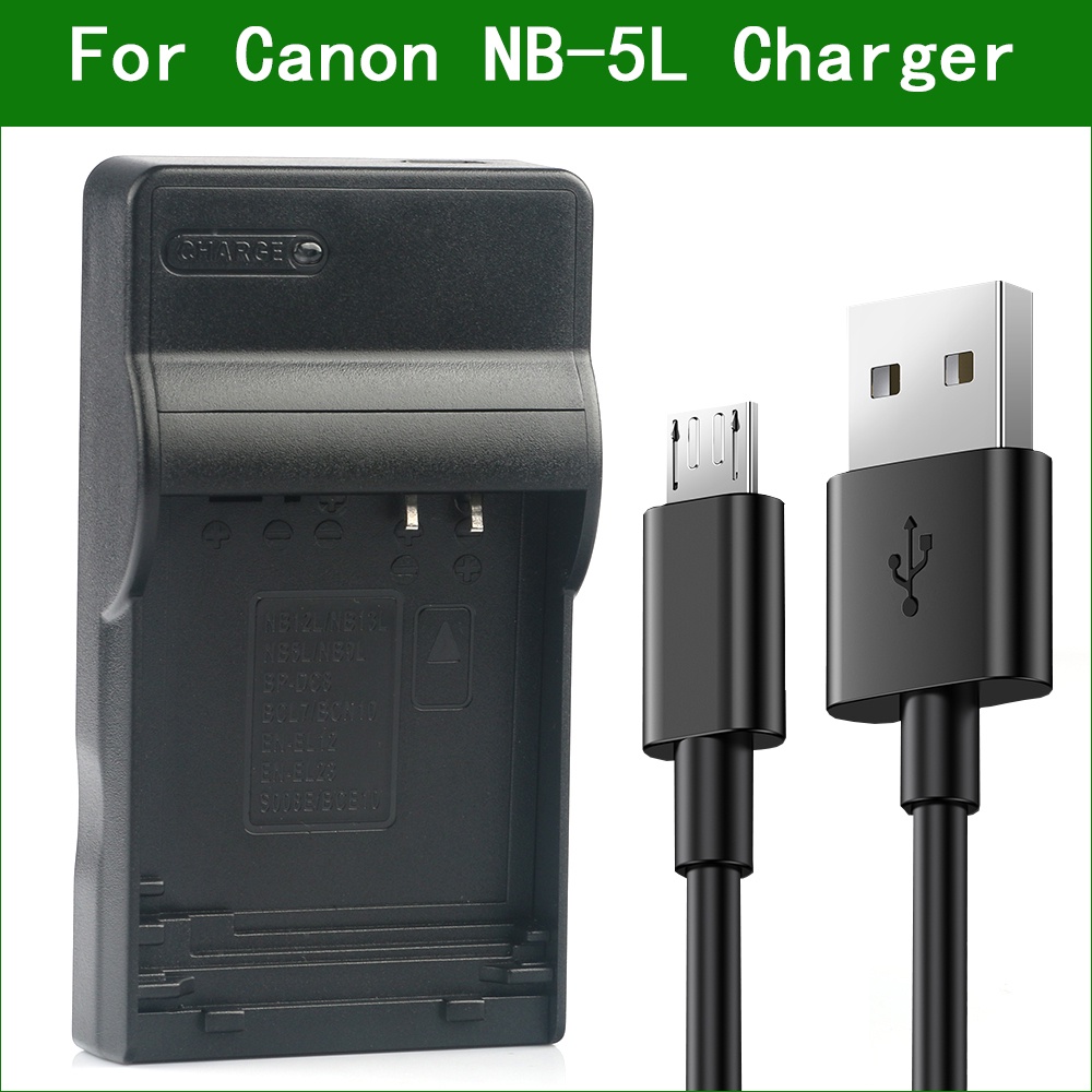 NB-5L NB5L NB 5L CB-2LXE CB-2LX เครื่องชาร์จแบตเตอรี่กล้องดิจิตอลสําหรับ Canon IXUS 800 850 860 90 9