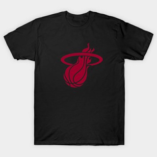 NBA ไมอามี่เสื้อยืดความร้อนที่มีคุณภาพสูงผ้าฝ้ายแขนสั้นเสื้อผ้า #5: