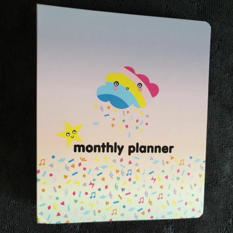 PaperChase สมุดโน๊ตไดอารี่ ( monthly planner ) A5 สันห่วง   ลดล้างสต๊อก สินค้าพร้อมส่ง
