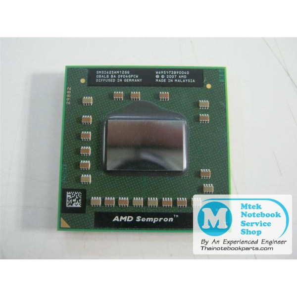 ซีพียู CPU AMD Sempron SI-42 ความเร็ว 2.1GHz, L2 512 KB, Bus 1800MHz, Socket S1 - SMSI42SAM12GG (มือ