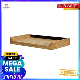 แผ่นชั้นไม้ซ่อนขา STACKO NATURE 40x20x5 ซม. สีเนเชอรัลWOODEN SHELF STACKO NATURE 40X20X5CM NATURAL