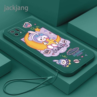 เคสโทรศัพท์มือถือ ซิลิโคนนุ่ม ลายคุเนโฮน่ารัก สําหรับ OPPO A16K A16E