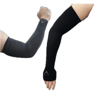 ปลอกแขนกันแดดติดแอร์ ULTIMATE รุ่น AIRTECH+ ผ้าละเอียด ปลอกแขนสวมนิ้ว กันแสง UV99% free size ปลอกแขนใส่ได้ทั้งชายและหญิง