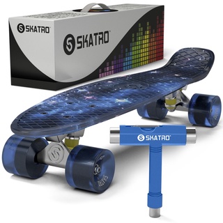 [พร้อมส่ง] Skatro ครุยเซอร์สเก็ตบอร์ด สี Galaxy