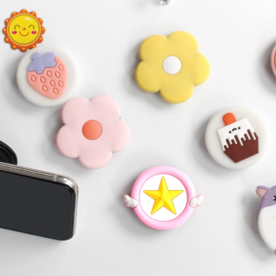 การ์ตูนติดหลังมือถือ AIRBAG/POPSOCKET/GRIPTOK/IRING  ตัวติดหลังมือถือ ที่วางโทรศัพท์ลายการ์ตูน กิ๊บต๊อก By Muikid - รูปที่ 2