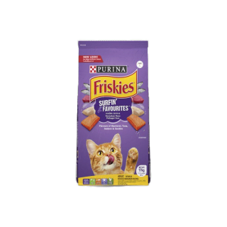 [ส่งฟรีขั้นต่ำ 299] FRISKIES Seafood & Surfin Turfin ฟริสกี้ส์ อาหารแมว อาหารเม็ด สำหรับแมวโต รสซีฟู้ด และ รสรวมมิตรปลาทะเล 17 กก. (น้ำหนัก 17 กก.)