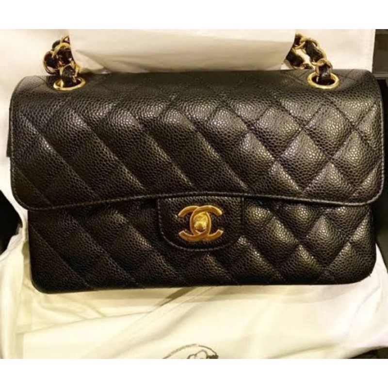 New Chanel classic 10 ghw Microchip Fullset with  rec