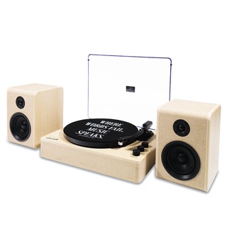 เครื่องเล่นแผ่นเสียง Gadhouse DEAN Turntable Stereo System พร้อมลำโพง1คู่  ประกันศูนย์