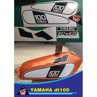 sticker สติ๊กเกอร์ yamaha dt100