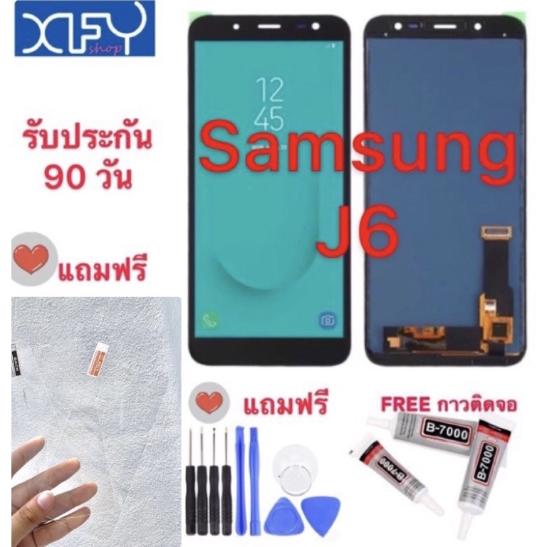 หน้าจอ LCD SAMSUNG  Galaxy J6（2018）/J600G/ds(จอแสดงผลพร้อมทัชสกรีน)