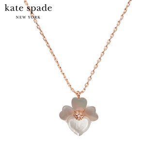 KATE SPADE NEW YORK PRECIOUS PANSY MINI PENDANT WBRUH906 สร้อยคอ