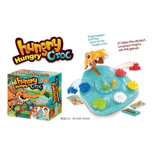 T.P. TOYS Hungry hungry croc  เกมส์จระเข้งับกบ  ของเล่นสุดฮิตในต่างประเทศเล่นได้ทั้งครอบครัว