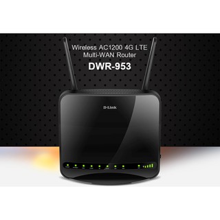 D-LINK DWR-953 Wireless AC1200 4G LTE Multi‑WAN Router