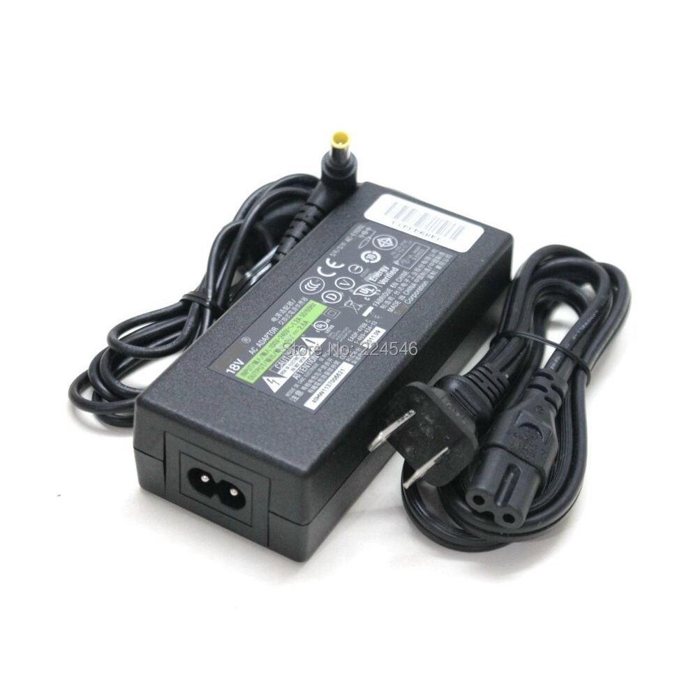 18V 2.6A แหล่งจ่ายไฟอะแดปเตอร์ชาร์จสําหรับ Sony AC-E1826L M125JC M128JC SRSX7 VW117XC W127JC W217JC 